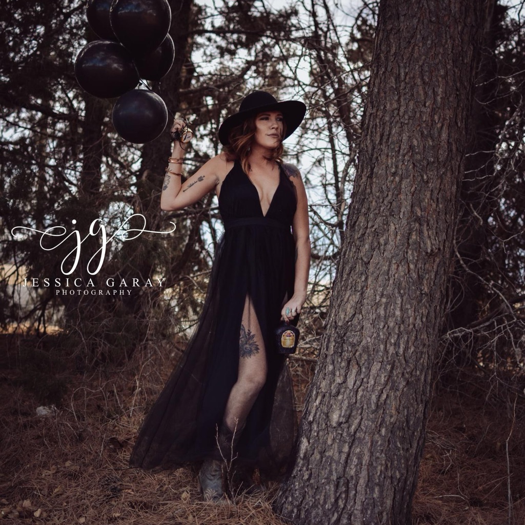 Black Tulle Maxi Dress
